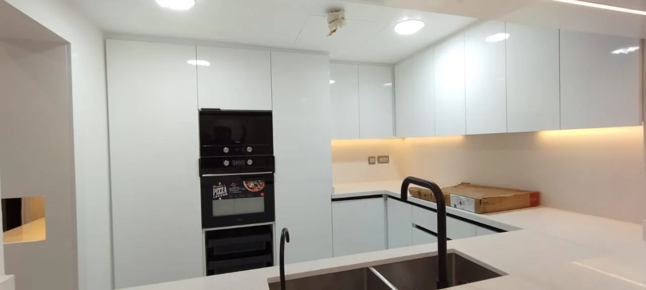 Custom kitchen cabinetry installation, Dubai villa — photo 32