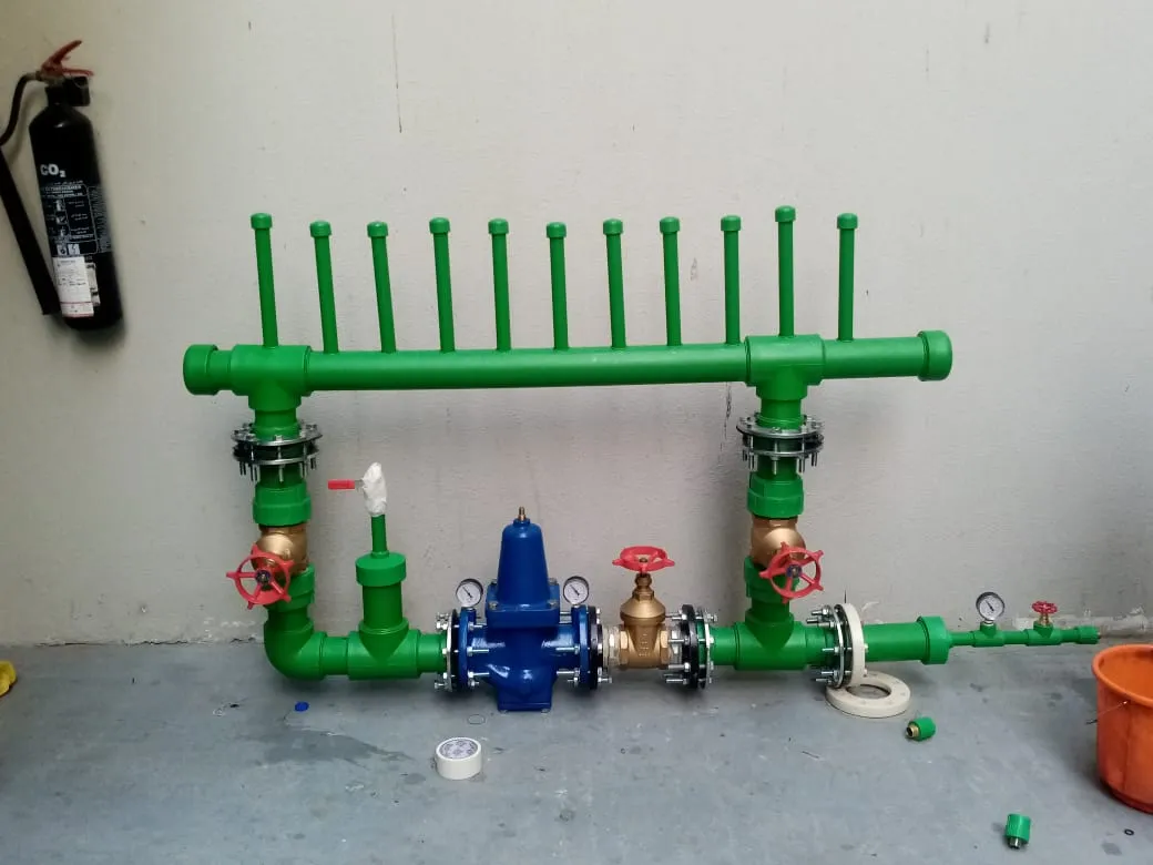 Plumbing manifold installation, UAE building — photo 2