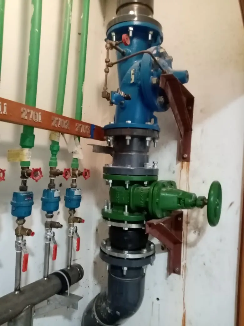 Plumbing manifold installation, UAE building — photo 14